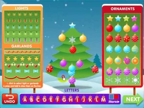 Christmas Tree Fun - ABCYA Games - YouTube