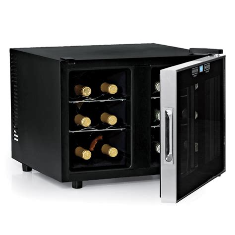 Wine Enthusiast Companies Silent 12 Bottle Dual Zone Wine Refrigerator ...