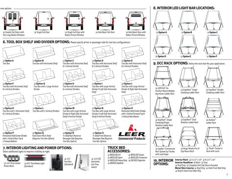 Truck Topper Fit Guide Truck Topper Size Chart Baran Images And ...