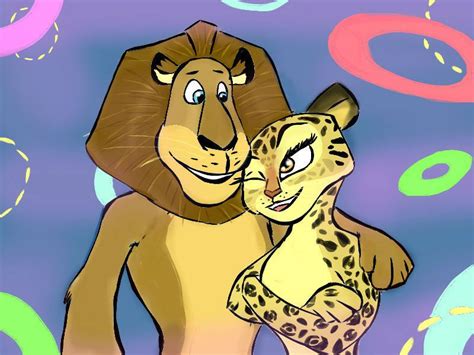 Madagascar 3 Characters Gia And Alex