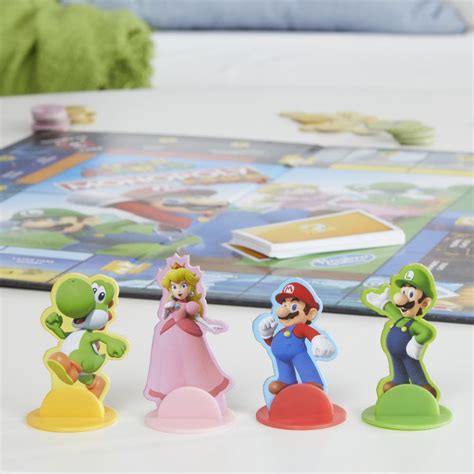 Monopoly Junior Super Mario Edition Board Game, Ages 5+, Explore the ...