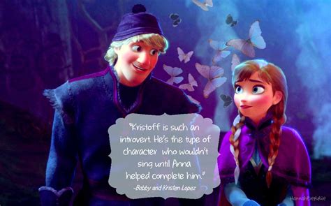 Anna and Kristoff + frases - frozen foto (38545287) - fanpop