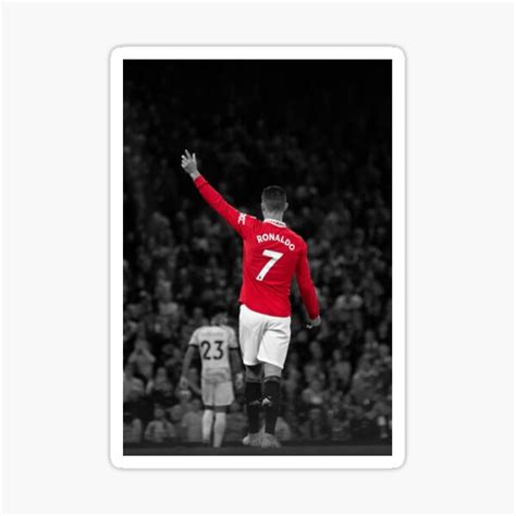 "Cristiano Ronaldo Manchester United" Sticker for Sale by Zgjimi17 ...