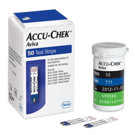 Buy Accu Chek Aviva Test Strips, 50 Test Strips - Dock Pharmacy