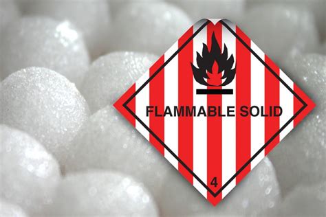 Class 4 Labels - Flammable Solid Label - Buy Securely Online