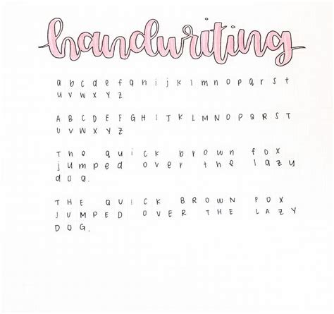 Aesthetic Printable Neat Handwriting Practice Sheets