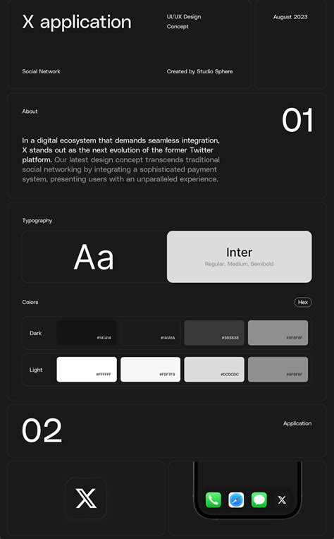 X Application Concept on Behance