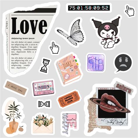 Aesthetic stickers – Artofit