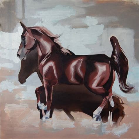 Horse Portrait – Original Oil Painting - Horse Memorial Painting ...