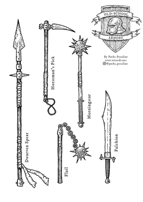 List Of All Medieval Weapons