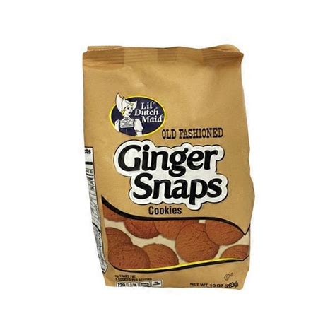 Lil' Dutch Maid Old Fashioned Ginger Snaps Cookies (10 oz) - Instacart