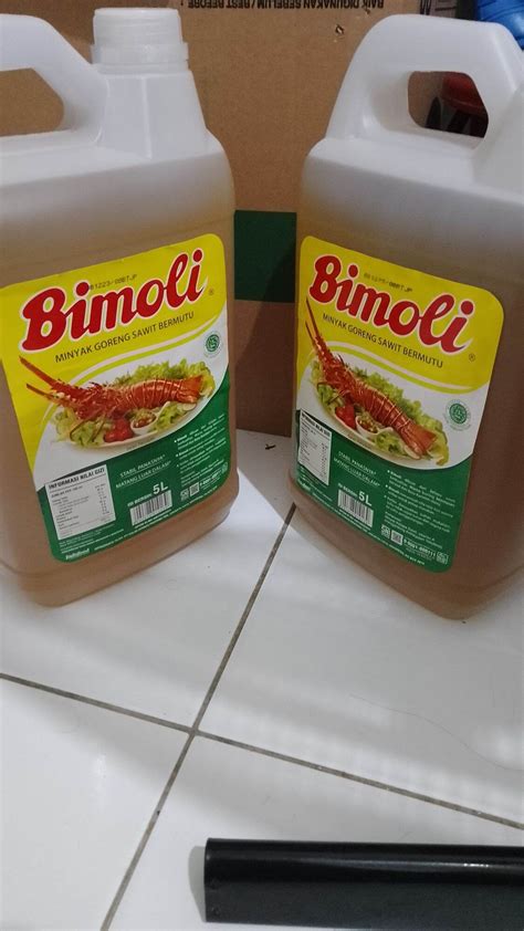 1 DUS MINYAK GORENG BIMOLI 5 LITER JERIGEN 1 DUS ISI 4 | Lazada Indonesia