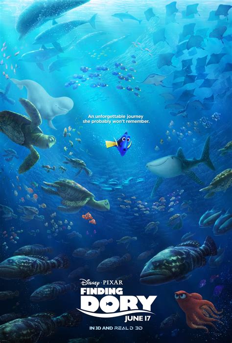 "Finding Dory" movie poster released