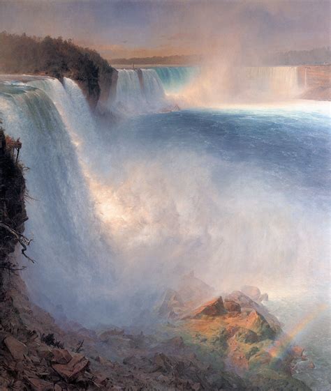 File:Frederic Edwin Church - Niagara Falls (american side).jpg ...