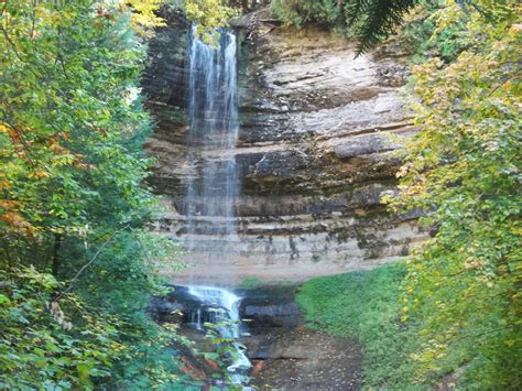 Munising Falls, Upper Michigan | Munising falls, Waterfall pictures ...