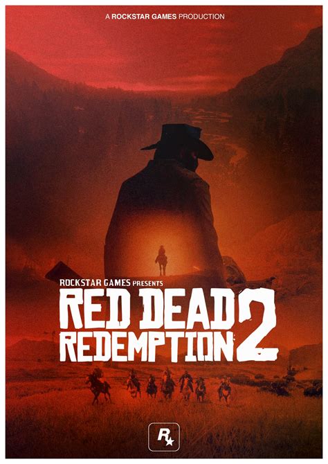 Fan Art: by iFadeFresh - Red Dead Redemption 2 Poster - Rockstar Games