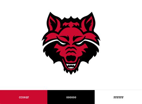 Arkansas State Red Wolves Brand Color Codes » BrandColorCode.com