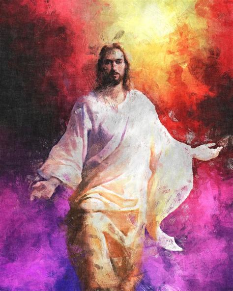 Jesus Christ - Religious Art Digital Art by Elena Kosvincheva