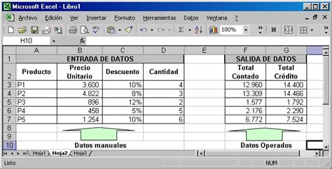 Ejemplos de hojas de cálculo en Excel - Educación Activa