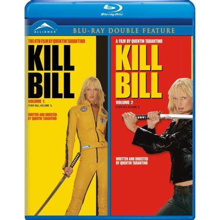 Kill Bill Vol. 1 / Kill Bill Vol. 2 Double Feature [Blu-Ray Box Set ...