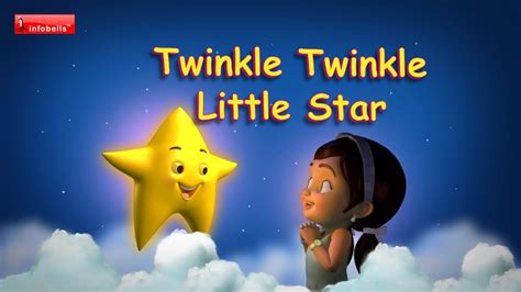 Twinkle Twinkle Little Star - Rhymes with lyrics, Baby Song, Lullaby ...