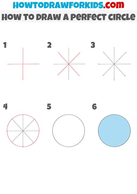 How to Draw a Perfect Circle - Easy Drawing Tutorial For Kids