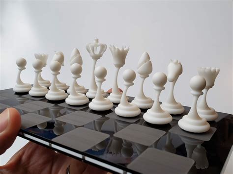 Modern chess set - lasopaper