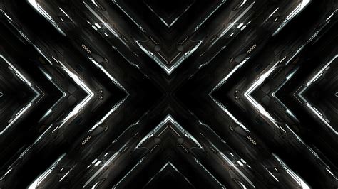 Fractal, Dark, Abstract, Wallpaper - Black Abstract Wallpaper Hd ...