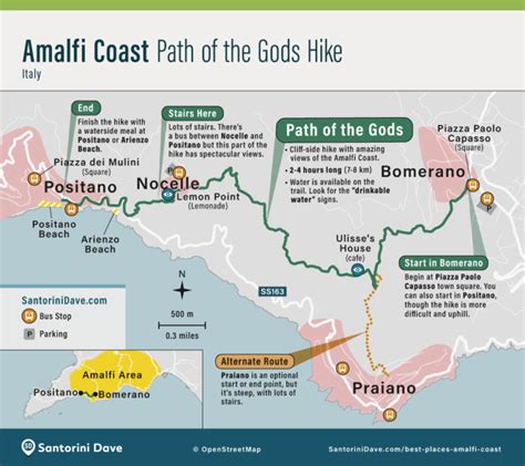 Amalfi Coast Maps - Towns & Cities