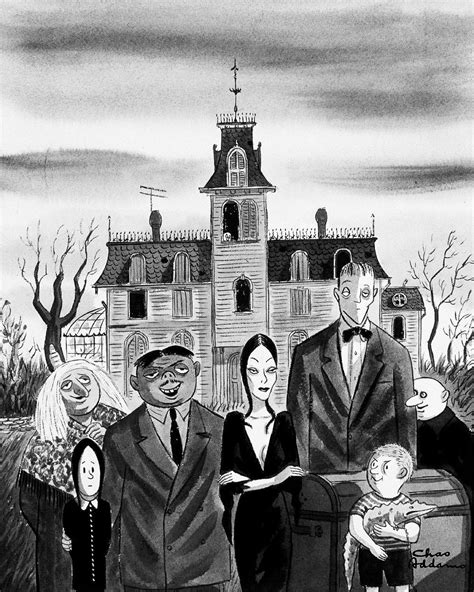 Grandmama Addams Family Cartoon