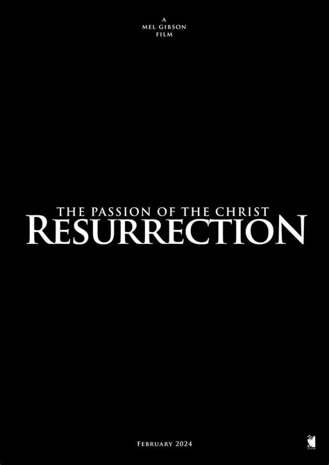 Poster for 'The Passion of the Christ: Resurrection', coming February ...