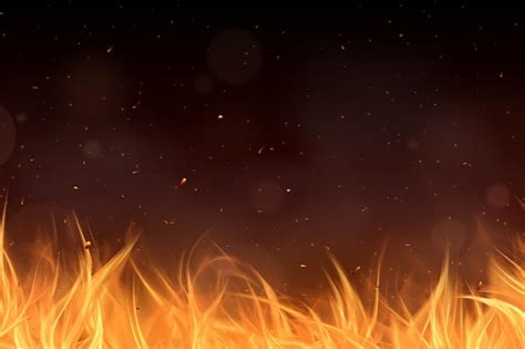 Fire picture background video effects - Download for free