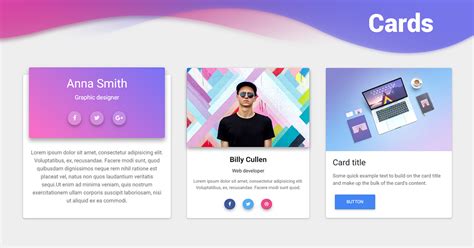 React Card Deck with Bootstrap - free examples & tutorial