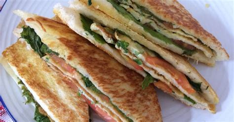 375 resep roti tawar panggang ala sandwich enak dan sederhana - Cookpad