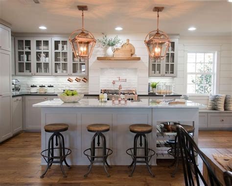 20+ Trendy Fixer Upper Farmhouse Kitchen Design Ideas - TRENDECORS