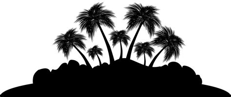 Clipart beach silhouette, Clipart beach silhouette Transparent FREE for ...