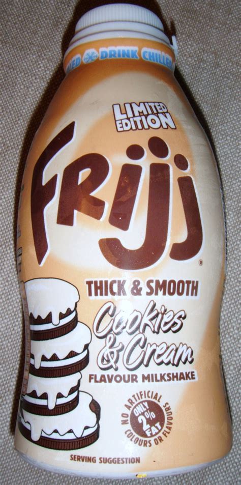 FOODSTUFF FINDS: Frijj Cookies & Cream Milkshake [Limited Edition ...