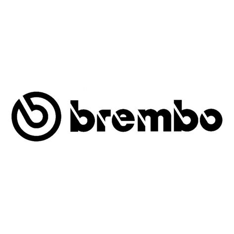 Brembo Brake Caliper Logo Brand Decal Sticker – Decalfly