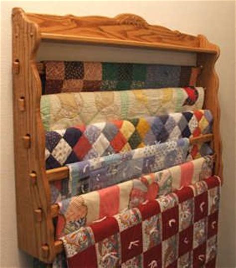 Quilt Rack Ideas - WoodWorking Projects & Plans