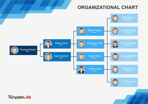 Org Chart Free Templates Excel Of 40 organizational Chart Templates ...