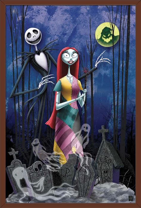 Disney Tim Burton's The Nightmare Before Christmas - Romance Wall ...