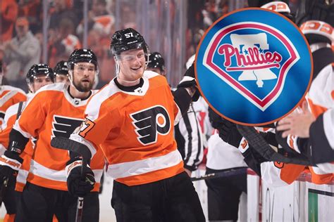 Philadelphia Flyers Wear Phillies Jerseys Traveling to NY