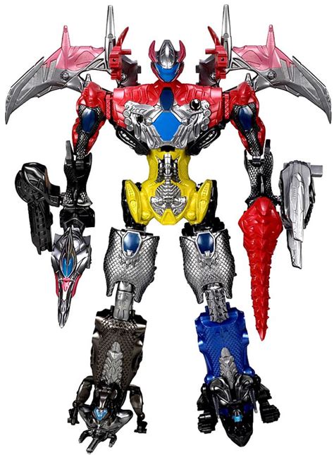 Power Rangers Movie Megazord Exclusive Deluxe Action Figure 5 in 1 ...