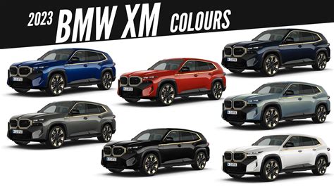 2023 BMW XM All Color Options - AUTOBICS