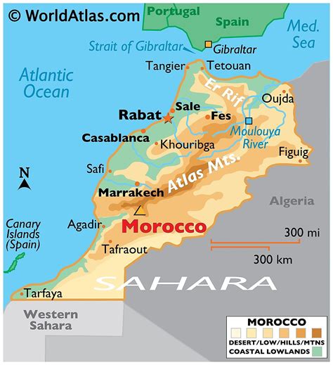 Morocco Maps & Facts - World Atlas