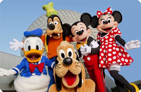 Walt Disney World Characters Mickey Friends