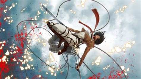 Shingeki no Kyojin, anime, Mikasa Ackerman, HD Wallpaper | Rare Gallery