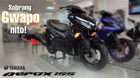 2023 New Yamaha Mio Aerox 155. Color Glossy black. Sobrang Astig nito 🤯 ...