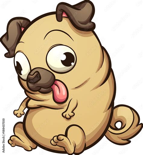 Fat Dog Clipart