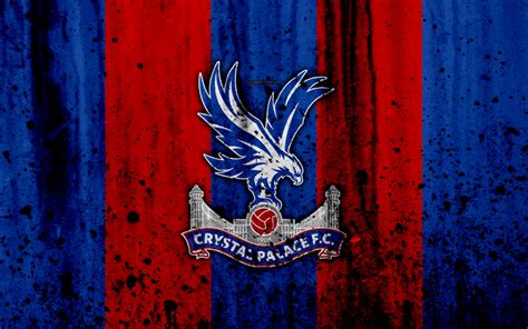 Download wallpapers FC Crystal Palace, 4k, Premier League, logo ...